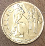 56 ZOO DE BRANFÉRÉ WALABY AB SANS DATE MÉDAILLE ARTHUS BERTRAND PAS MONNAIE DE PARIS JETON MEDALS TOKENS COINS - Non Datati