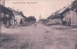 Goumoëns-la-Ville VD, Rue D'En-Bas Et Eglise (8.7.1922) - Goumoëns