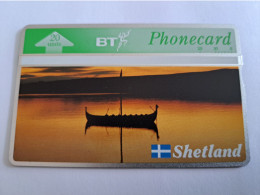 GREAT BRETAGNE/ L & G  20 UNITS / SHETLAND/ BOAT ON WATER    / 310K /  MINT CARD **17604 ** - BT Overseas Issues