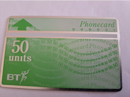 GREAT BRETAGNE / 50 UNITS  L&G CARD/ GREEN STANDARD CARD  SERIE; 622E     MINT   **17618** - BT Overseas Issues