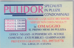 Delcampe - Calendarietto - Pulidor - Catania - Anno 2000 - Petit Format : 1991-00