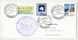 Georg-Von-Neumayer-Station - Schiffspost FS Polarsten - 4 Covers 1985 B200621 - Autres & Non Classés