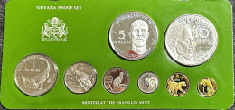 Guyana SILVER Proof Coin Set 1978 - Guyana