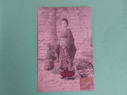 CACHET D’OBLITÉRATION BANGHOI ANNAM SUR CARTE POSTALE DE 1906 - Briefe U. Dokumente