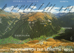 - GASCHURN Und PARTENEM Im Montafon. Vorarlberg, Österreich. - Scan Verso - - Gaschurn