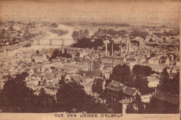 Delcampe - 76  Cpa ELBEUF , Vue Des Usines  (27045.L49) - Elbeuf