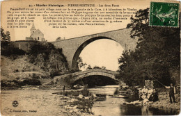 Delcampe - CPA VEZELAY Historique - PIERRE-Perthuis - Les Deux Ponts (658480) - Vezelay