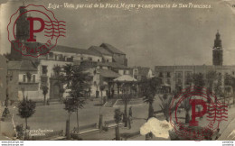 Delcampe - SEVILLA. ECIJA. VISTA PARCIAL DE LA PLAZA MAYOR Y CAMPANARIO DE SAN FRANCISCO - Sevilla