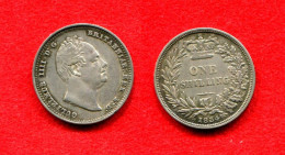 GRANDE BRETAGNE - GREAT BRITAIN - ANGLETERRE  - ENGLAND - WILIAM IV - SHILLING 1834 - SUP/XF - Autres & Non Classés