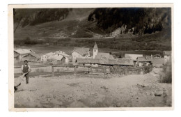 Original Alte Foto AK, Fuldera, Rüfe (?) Val Münstair - Fuldera