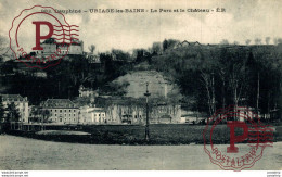 Delcampe - Dauphiné URIAGE LES BAINS Le Parc Et Le Château France Frankrijk Francia - Uriage