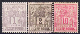 YT 47, 48, 51 - 1882 Allégorie