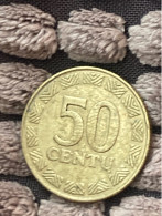 Münze Münzen Umlaufmünze Litauen 50 Centu 1997 - Lituanie