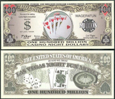 Delcampe - USA - FANTASY NOTE -  POKER , ROYAL  FLUSH - 2012 - UNC / SERIES FUN - CASINO - Autres & Non Classés