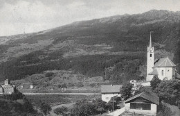 TOMILS ► Dorfpartie Bei Der Kirche Mit Ortenstein, Ca.1920 - Domleschg