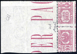 ** 1946, Non Dentellato In Basso, Firm. Caffaz (S. 64d / 800) - Other & Unclassified