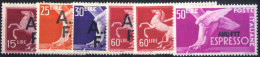 ** 1947/50, Espressi, 6 Valori Integri, Sass. 1/7 / 324,- - Other & Unclassified