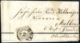 Piece 1861, Schleife Frankiert Mit 1,05 Kr. Grau, ANK 23 - Other & Unclassified