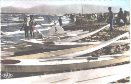 Delcampe - FR66 CANET PLAGE - Pagès 294 Colorisée - Les Gondolys - Animée Belle - Canet Plage