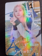 Photocard K POP Au Choix  (G)I-dle 2024 Season's Greetings Go For It ! Yuqi - Other Products