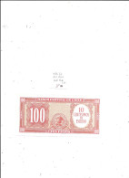 CHILI BILLET 100 PESOS PICK 127 - Chile