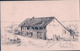 Delcampe - Renens VD, Ferme Les Baumettes, Illustrateur Gruffel (5) - Renens