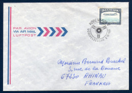 DANEMARK Denmark 1981 Avion Plane  Yv 745 Mi 743 - FDC