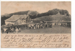 Gruss Von Der FARNER ALP Ob Wald Besitzer J. Hess - Wald