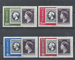 LUXEMBURGO  YVERT  AEREO   16/19    MNH  ** - Ungebraucht