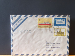 105/165  LETTRE ARGENTINA - Briefe U. Dokumente
