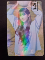 Photocard K POP Au Choix  (G)I-dle 2024 Season's Greetings Go For It ! Soyeon - Other Products