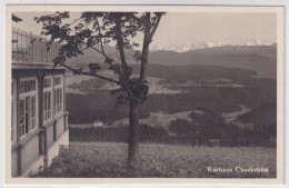 Kurhaus Chuderhüsli, Röthenbach I. E. - Gelaufen 1932 Von Röthenbach Nach Muri B. Bern - Röthenbach Im Emmental