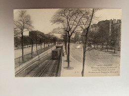 Delcampe - Metropolitain Pénétrant Sous La Place D'Italie Boulevard Auguste Blanqui Paris - Pariser Métro, Bahnhöfe