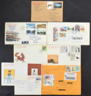 1980-2010 67 Db Futott Kínai Levél és FDC - Other & Unclassified