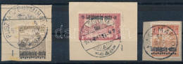 Nyugat-Magyarország III. 1921 40f, 1K + 2,50K Bélyegek "PUSZTASZENTMIHÁLY," "FELSŐPULYA" ÉS "NAGYMARTON" Bélyegzésekkel, - Other & Unclassified