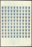** Nyugat-Magyarország VII. 1921 2,50K Vágott Hajtott Teljes ív Bodor Vizsgálójellel (150.000) (ráncok / Creases) - Other & Unclassified