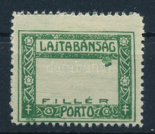 * Nyugat-Magyarország VII. 1921 Portóbélyeg értékszám Nélkül, Bodor Vizsgálójellel - Other & Unclassified