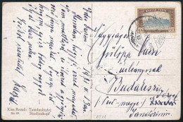 1921 Zsánerlap Magyar Posta 60f Bérmentesítéssel, "HAJMÁSKÉR TÁBOR" - Budakeszi - Other & Unclassified