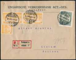 1924 Ajánlott Levél 9000K Bérmentesítéssel Limbachba - Other & Unclassified