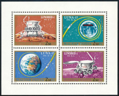 ** 1971 Luna-17 11 Db Blokk (3.300) - Other & Unclassified