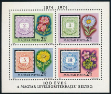 ** 1974 100 éves A Levélborítékrajzú Bélyeg 19 Db Blokk (9.500) - Other & Unclassified