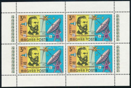 ** 1976 100 éves Az Első Távbeszélő-összeköttetés 11 Db Kisív (3.300) - Other & Unclassified