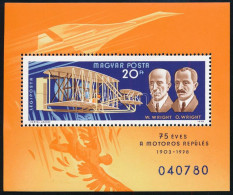 ** 1978 75 éves A Motoros Repülés 13 Db Blokk (5.200) - Other & Unclassified