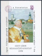 ** 1996 II. János Pál Pápa Apor Vilmos Sírjánál Imádkozik - Győr Emlékív - Other & Unclassified