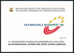 ** 1998 Olympiafila Emlékívpár + Próbanyomat Pár - Other & Unclassified
