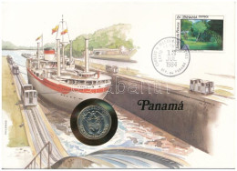 Panama 1982. 5c Felbélyegzett Borítékban, Bélyegzéssel T:UNC Panama 1982. 5 Centesimos In Envelope With Stamp And Cancel - Unclassified