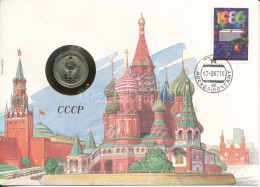 Szovjetunió 1984. 20k Felbélyegzett Borítékban, Bélyegzéssel T:UNC Soviet Union 1984. 20 Kopecks In Envelope With Stamp  - Unclassified
