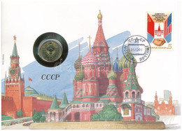 Szovjetunió 1991. 20k Felbélyegzett Borítékban, Bélyegzéssel, Német Nyelvű Leírással T:UNC Kis Patina Soviet Union 1991. - Unclassified
