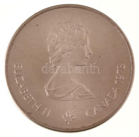 Kanada 1973. 10$ Ag "Montreali Olimpia - Montreal Látképe" Kapszulában T:BU Kis Patina Canada 1973. 10 Dollars Ag "Montr - Unclassified