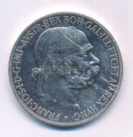 Ausztria 1900. 5K Ag "Ferenc József" T:F Ph., Karcok Austria 1900. 5 Corona Ag "Franz Joseph" C:F Edge Error, Scratches  - Unclassified